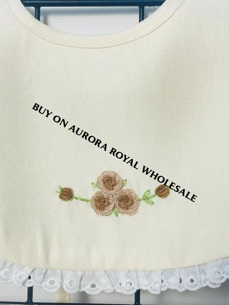 NEW🤩PACK OF 5 SIZES FIONA👼CHAMPAGNE HAND-EMBROIDERED🧵🪡BABY DRESS,BIB,BLOOMERS,HEADBAND SET BABY/TODDLER OUTFIT
