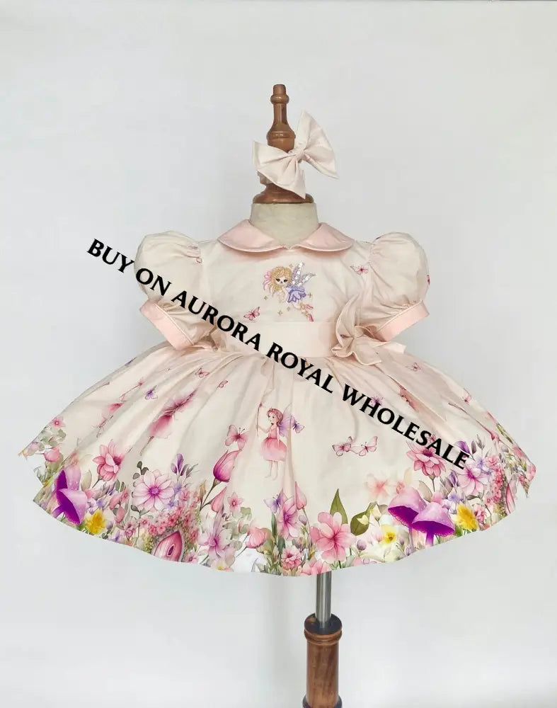 PRE-ORDER & GET NEXT WEEK👑NEW🤩PACK OF 5 SIZES FLOWER FAIRIES🌷☀️CLASSIC COTTON FAIRIES CUSTOM PRINT🧚DRESS KNICKERS &