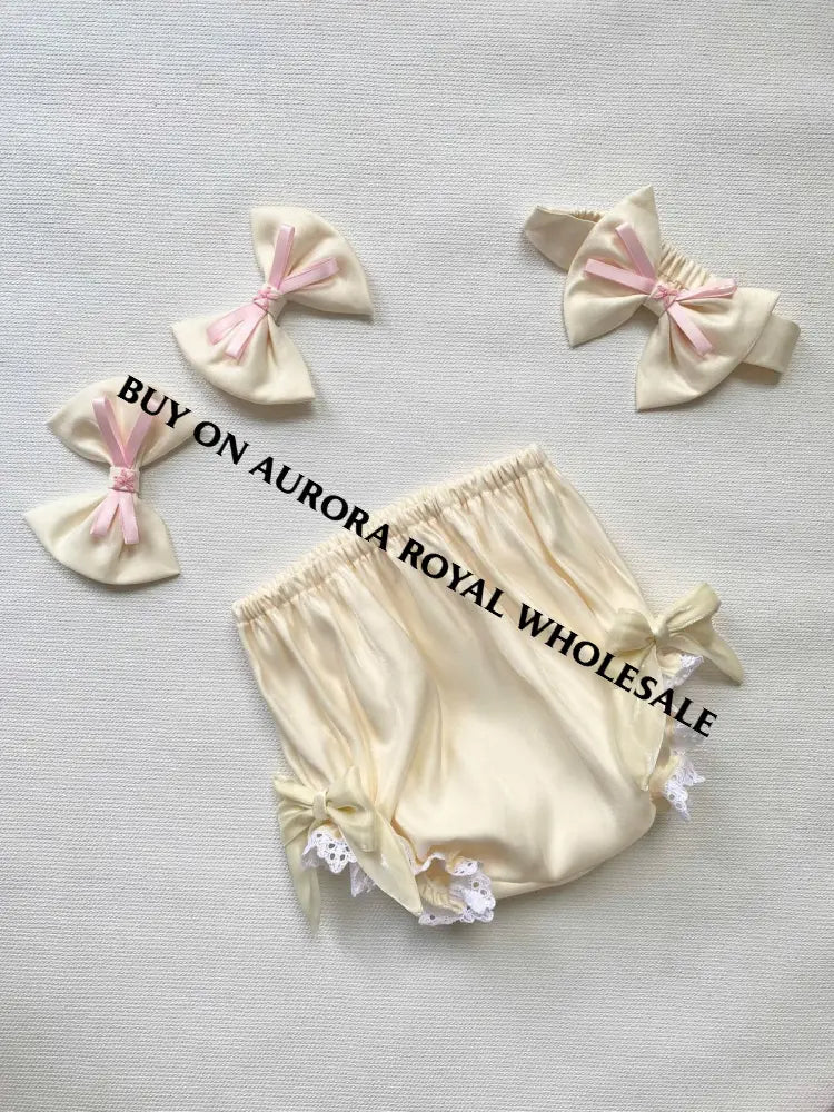 NEW! PACK OF 5 SIZES SPARKLE👼BISCUIT HAND-EMBROIDERED🧵🪡BABY DRESS,BLOOMERS,HEADBAND SET BABY/TODDLER DRESS