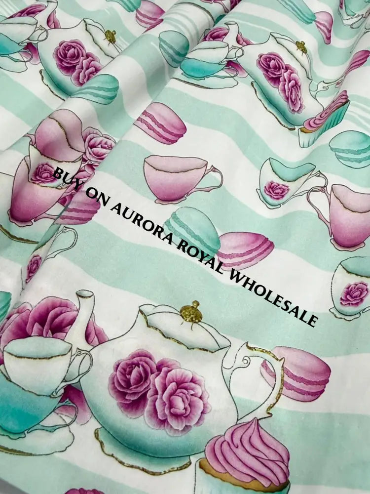 NEW💞PACK OF 6 SIZES BABY GIRLS CUSTOM PRINT🍭☕️NIGHTDRESS & HAIR BOWS🎀 - BABY/TODDLER DRESS