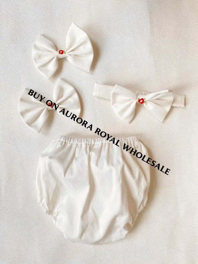 PRE-ORDER & GET IT NEXT WEEK‼️PACK OF 5 SIZES NEW❤️CASSANDRA BISCUIT🧁HAND-SMOCKED🧵🪡👑 DRESS & ACCESSORIES🎀👼 - DRESS