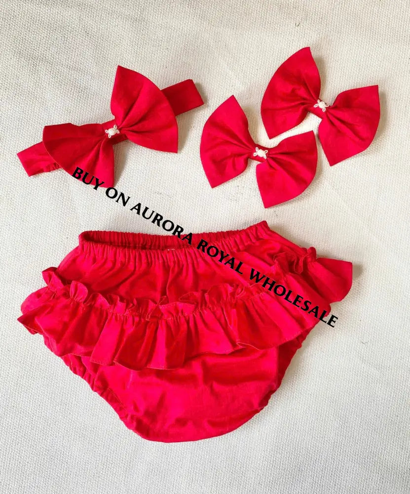 PRE-ORDER & GET NEXT WEEK‼️NEW🎄🧑‍🎄PACK OF 5 SIZES CHARISTINA RED❤️HAND-SMOCKED🧵🪡👑DRESS & ACCESSORIES🎀 - DRESS