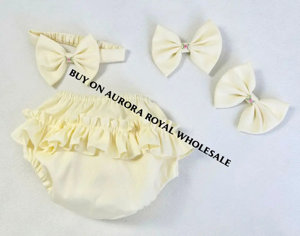 PRE-ORDER & GET NEXT WEEK‼️PACK OF 5 SIZES ANNA LEMON🍋HAND-SMOCKED🧵🪡👑 DRESS & ACCESSORIES🎀🩰 BABY/TODDLER DRESS